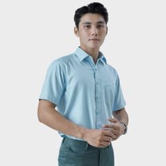  Áo sơ mi nam ngắn tay BELLUNI vải sợi sồi thoải mái thanh lịch - ABN.PML.BE 294 