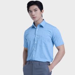  Áo sơ mi nam ngắn tay cao cấp BELLUNI vải sợi tre - ABN.BPS.BE 302 