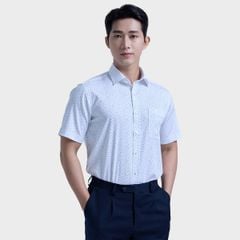  Áo sơ mi nam ngắn tay cao cấp BELLUNI vải sợi tre - ABN.BPS.BE 301 