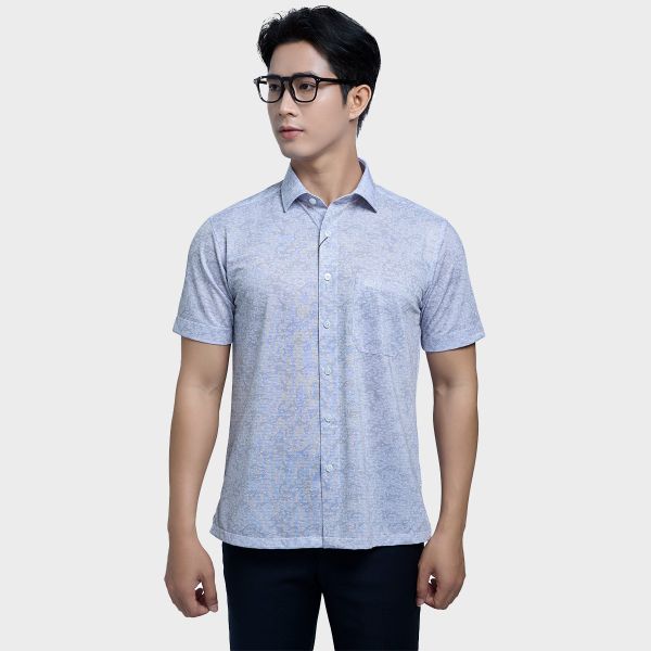 Áo sơ mi KNIT( sơ mi thun )  ngắn tay BELLUNI - ABN.PS.BE 307