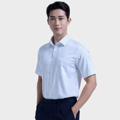  Áo sơ mi nam ngắn tay cao cấp BELLUNI vải sợi tre - ABN.BPS.BE 301 