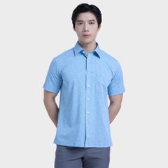  Áo sơ mi nam ngắn tay cao cấp BELLUNI vải sợi tre - ABN.BPS.BE 302 