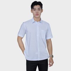  Áo sơ mi nam ngắn tay cao cấp BELLUNI vải sợi tre - ABN.BPS.BE 296 