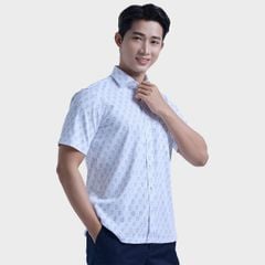  Áo sơ mi nam ngắn tay cao cấp BELLUNI vải sợi tre - ABN.BPS.BE 301 