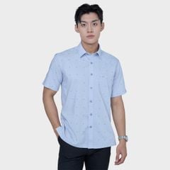  Áo sơ mi nam ngắn tay cao cấp BELLUNI vải sợi tre - ABN.BPS.BE 296 