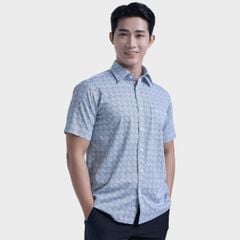  Áo sơ mi nam ngắn tay cao cấp BELLUNI vải sợi tre - ABN.BPS.BE 302 