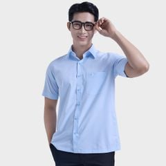  Áo sơ mi nam ngắn tay cao cấp BELLUNI vải sợi tre - ABN.BPS.BE 303 