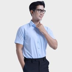  Áo sơ mi nam ngắn tay cao cấp BELLUNI vải sợi tre - ABN.BPS.BE 303 