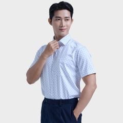  Áo sơ mi nam ngắn tay cao cấp BELLUNI vải sợi tre - ABN.BPS.BE 301 