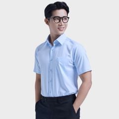  Áo sơ mi nam ngắn tay cao cấp BELLUNI vải sợi tre - ABN.BPS.BE 303 