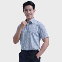  Áo sơ mi nam ngắn tay cao cấp BELLUNI vải sợi tre - ABN.BPS.BE 302 