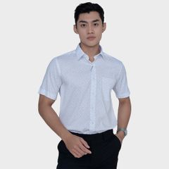  Áo sơ mi nam ngắn tay cao cấp BELLUNI vải sợi tre - ABN.BPS.BE 296 