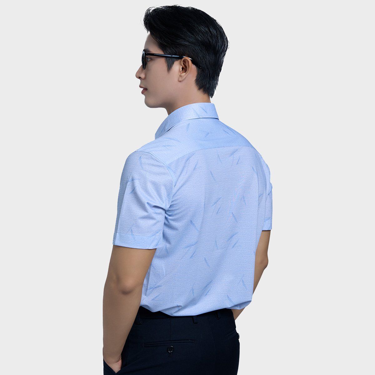  Áo sơ mi KNIT( sơ mi thun ) ngắn tay BELLUNI - ABN.PS.BE 307 
