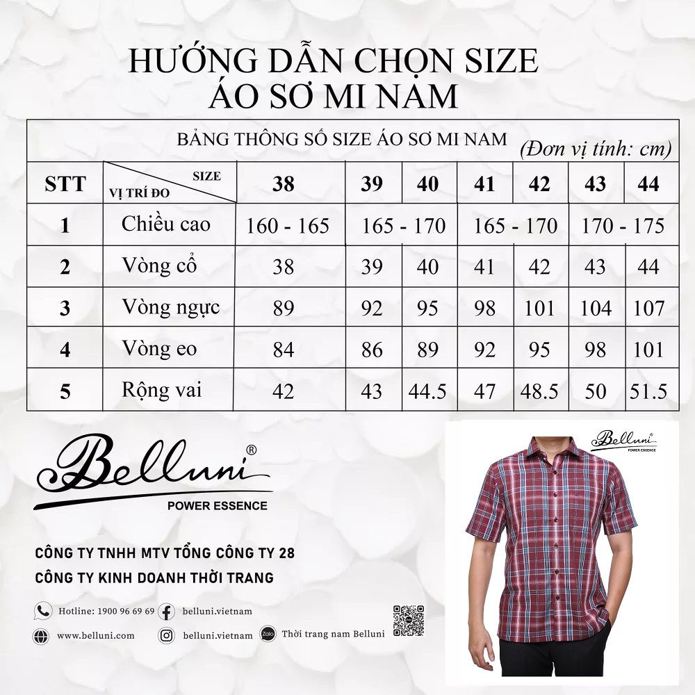 Áo Sơ Mi Nam Ngắn Tay Công Sở Thương Hiệu Thời Trang Belluni 194B4 Shopee Việt Nam #5 Áo Sơ Mi Nam Ngắn Tay Công Sở Thương Hiệu Thời Trang Belluni 194B4 Shopee Việt Nam