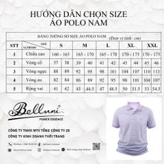  Áo thun nam Polo BELLUNI vải sợi tre cao cấp - AT.BP.BE 76 BR7 