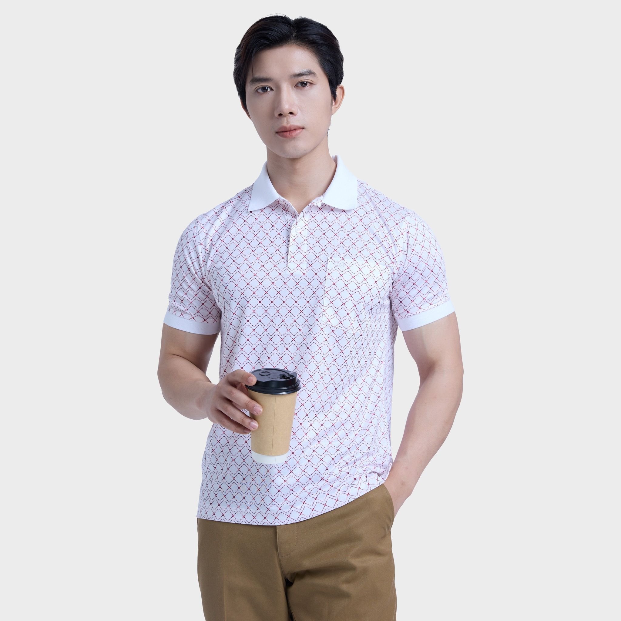  Áo thun nam Polo BELLUNI vải sợi tre cao cấp - AT.BP.BE 94 