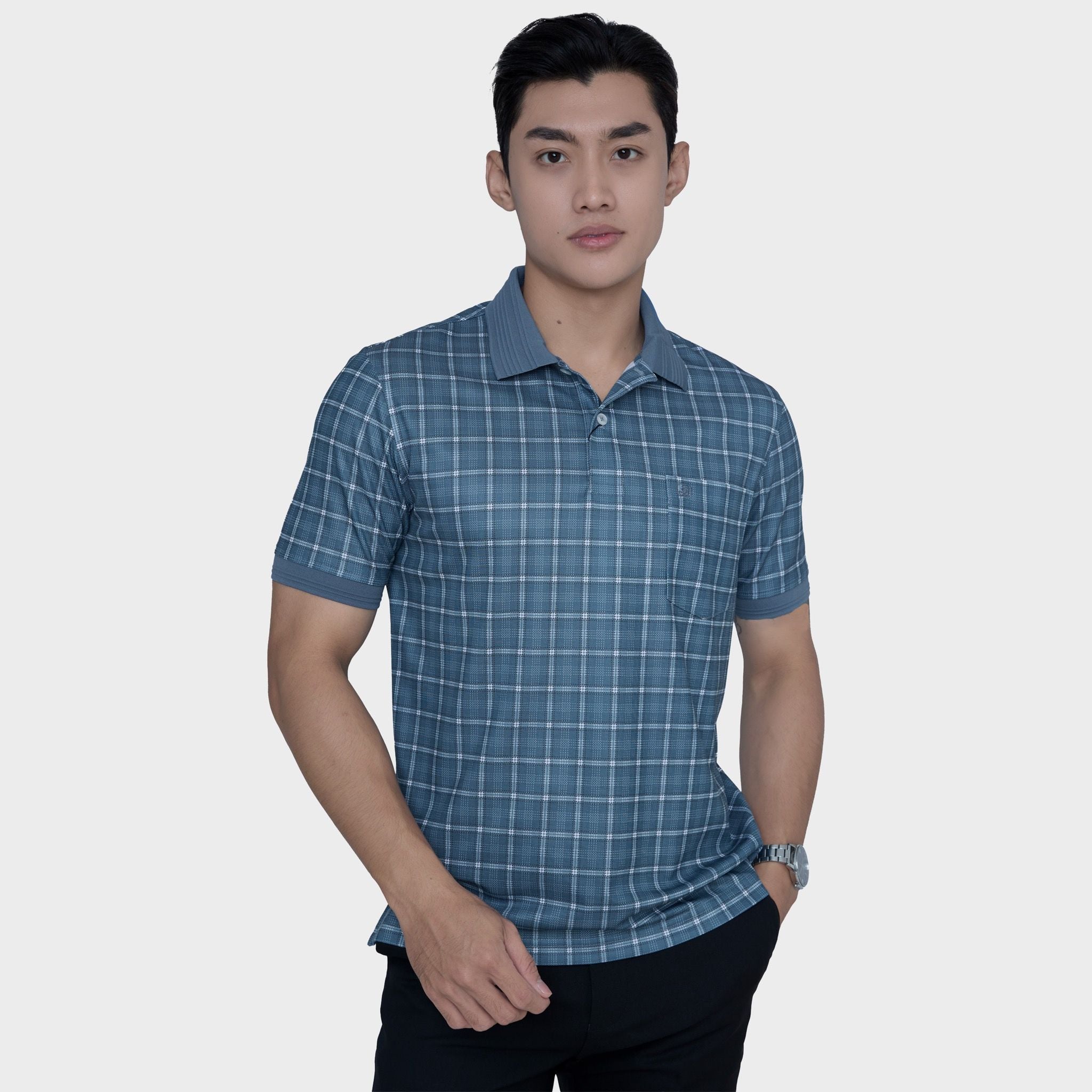  Áo thun nam Polo BELLUNI vải sợi tre cao cấp - AT.BP.BE 89 