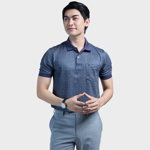  Áo Thun Polo Nam Belluni Vải Sợi Tre Kháng Khuẩn Thoáng Mát - AT.BP.BE 94 