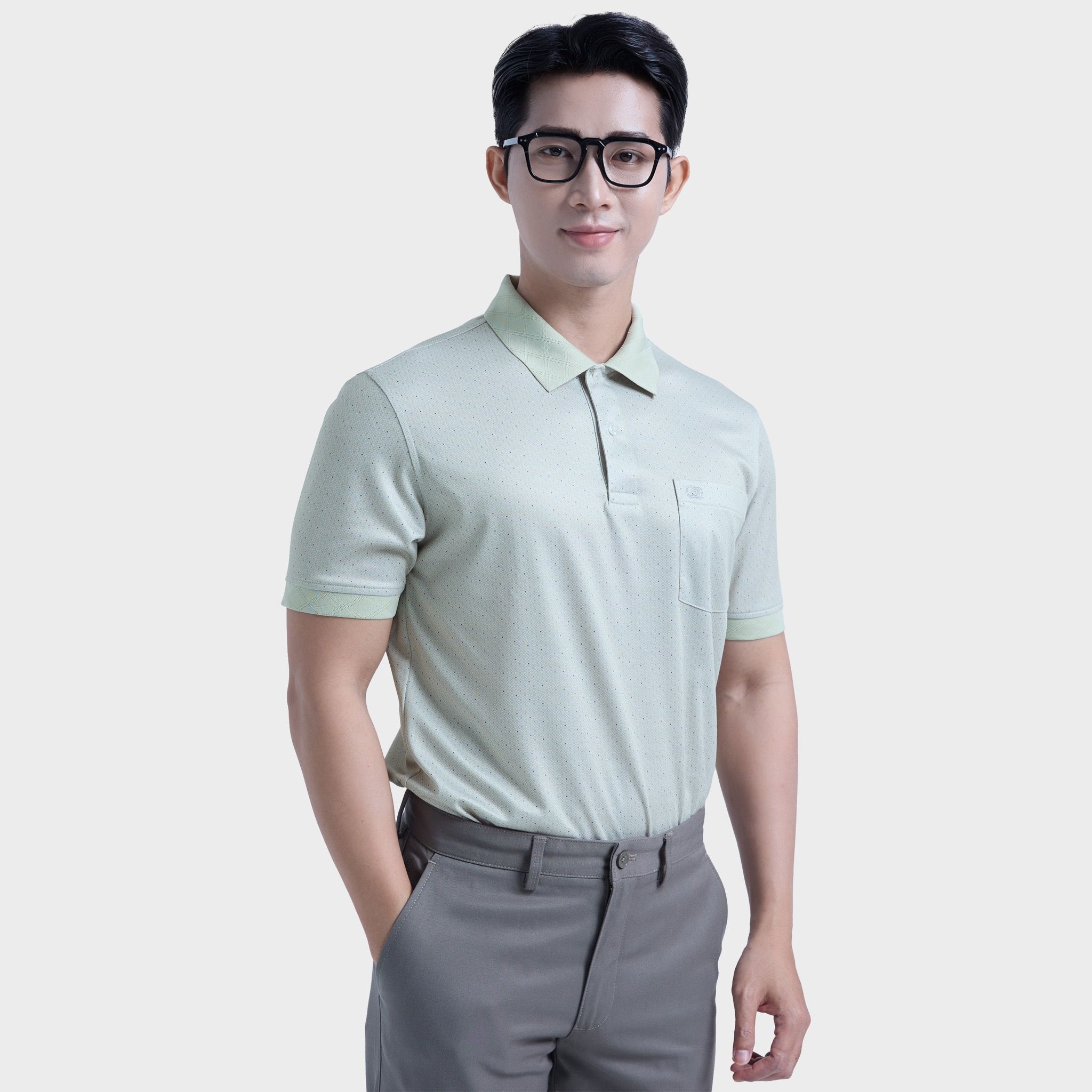  Áo thun nam Polo BELLUNI vải sợi tre cao cấp - AT.BP.BE 94 