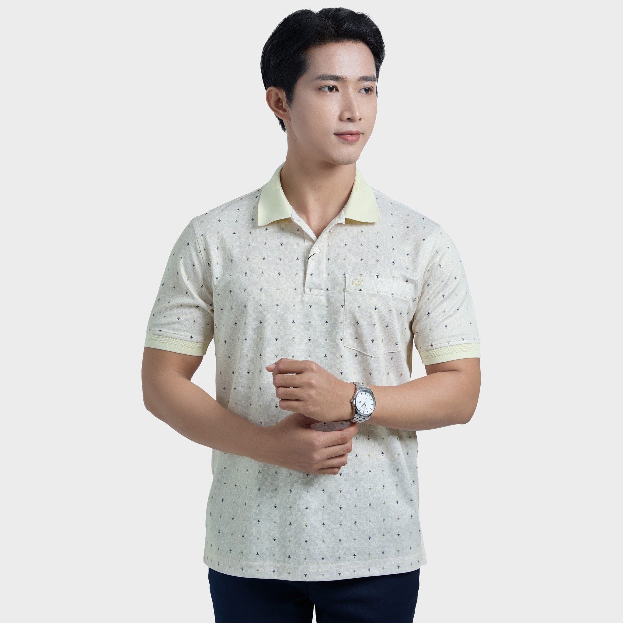  Áo thun nam Polo BELLUNI vải sợi tre cao cấp - AT.BP.BE 95 