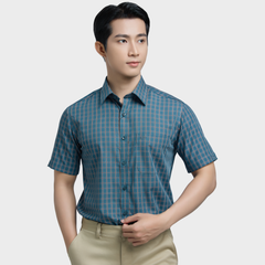  Áo sơ mi nam ngắn tay cao cấp BELLUNI - ABN.BP.BE 316 