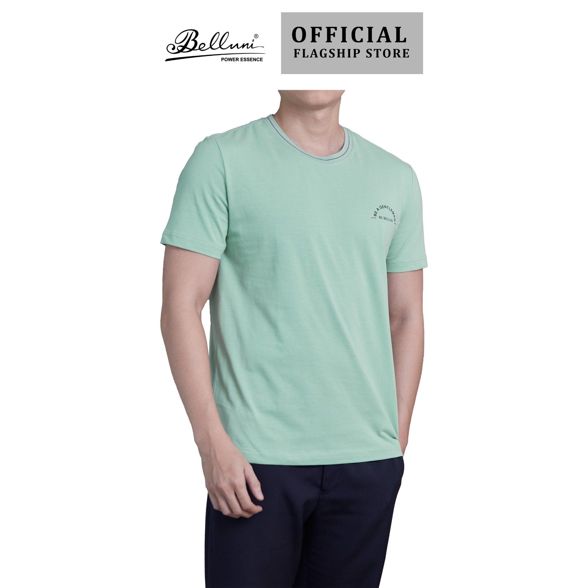  Áo thun nam cổ tròn BELLUNI cao cấp - ATTS.CM.BE 1 BG5 