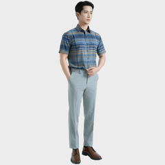  Áo sơ mi nam ngắn tay cao cấp BELLUNI vải sợi tre - ABN.BPS.BE 319 