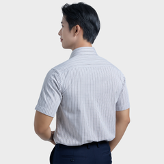 Áo sơ mi nam ngắn tay cao cấp BELLUNI vải sợi tre - ABN.BP.BE 305 