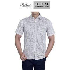  Áo sơ mi nam ngắn tay cotton cao cấp BELLUNI - ANL.CM.BE 2 BL6 