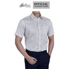  Áo sơ mi nam ngắn tay cotton cao cấp BELLUNI - ANL.CM.BE 2 BL6 