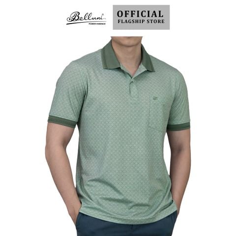 [New Arrival] Áo thun nam Polo BELLUNI vải sợi tre cao cấp - AT.BP.BE 80 BL6