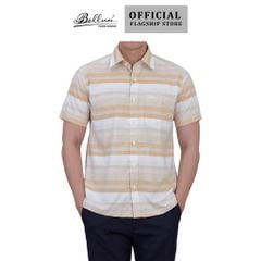  Áo sơ mi nam ngắn tay cao cấp BELLUNI vải sợi tre - ABN.BPS.BE 264 