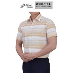  Áo sơ mi nam ngắn tay cao cấp BELLUNI vải sợi tre - ABN.BPS.BE 264 