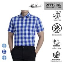  Áo sơ mi nam ngắn tay cao cấp BELLUNI vải sợi tre - ABN.BPS.BE 269 