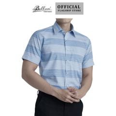  Áo sơ mi nam ngắn tay cao cấp BELLUNI vải sợi tre - ABN.BPS.BE 270 