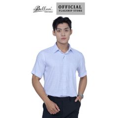 Áo sơ mi nam ngắn tay cao cấp BELLUNI vải sợi tre - ABN.BP.BE 298 