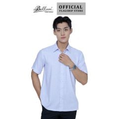  Áo sơ mi nam ngắn tay cao cấp BELLUNI vải sợi tre - ABN.BP.BE 298 