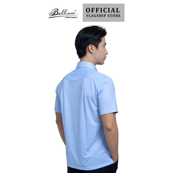 Áo sơ mi KNIT( sơ mi thun )  ngắn tay BELLUNI - ABN.PS.BE 309 