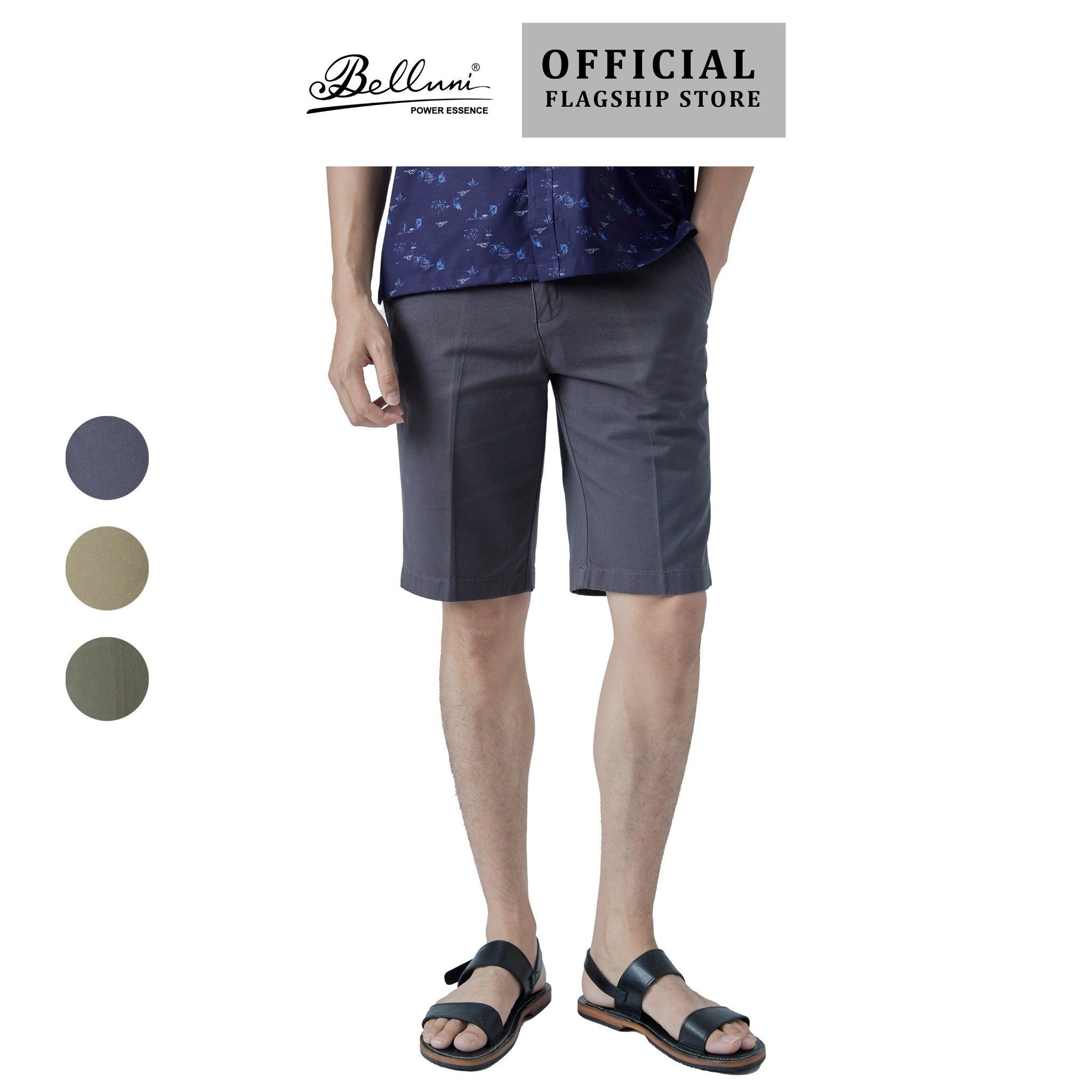  Quần short nam cao cấp Belluni sợi cotton - QS.CM.BE 24 
