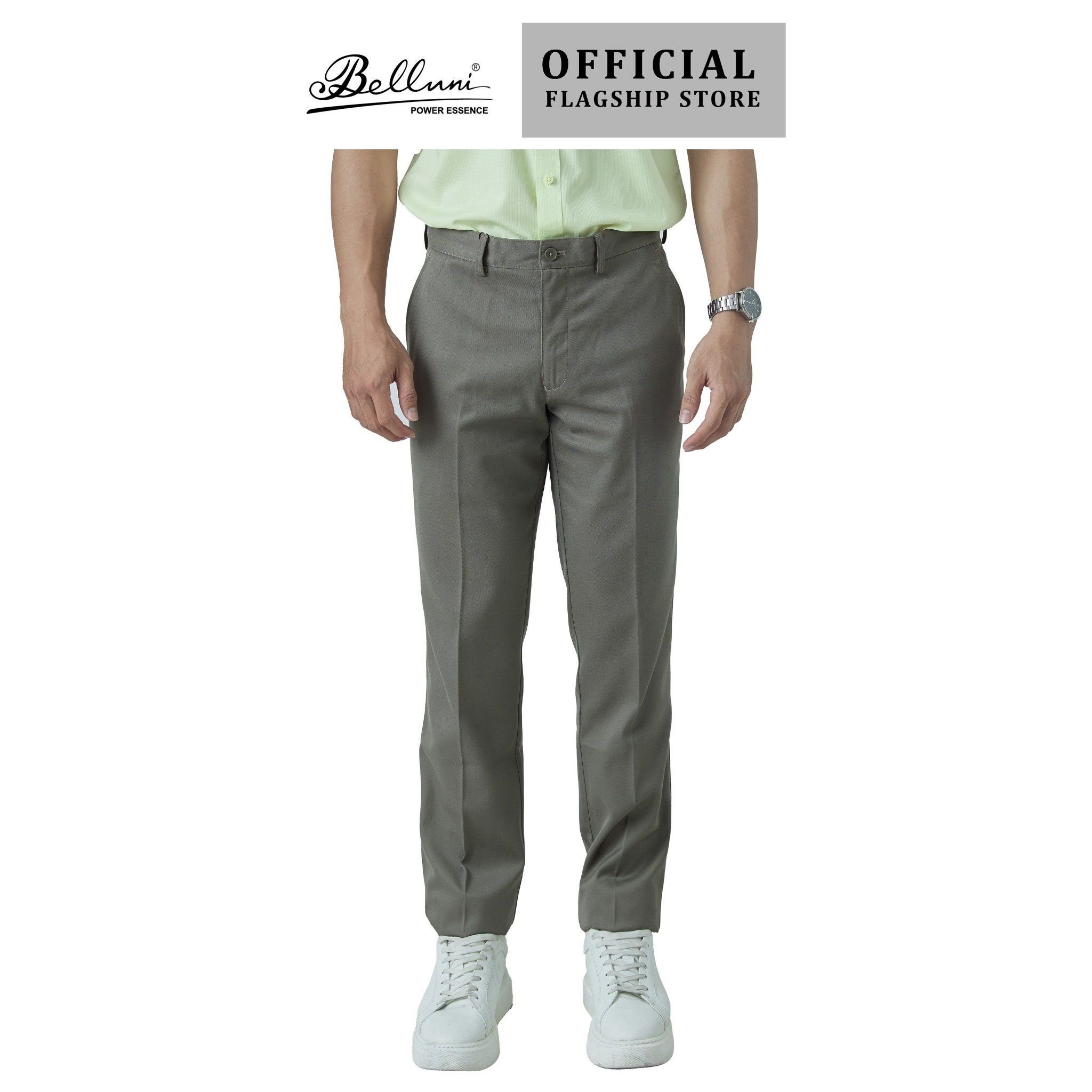  Quần khaki nam công sở cao cấp Belluni không ly - QK0.PV.BE 28 