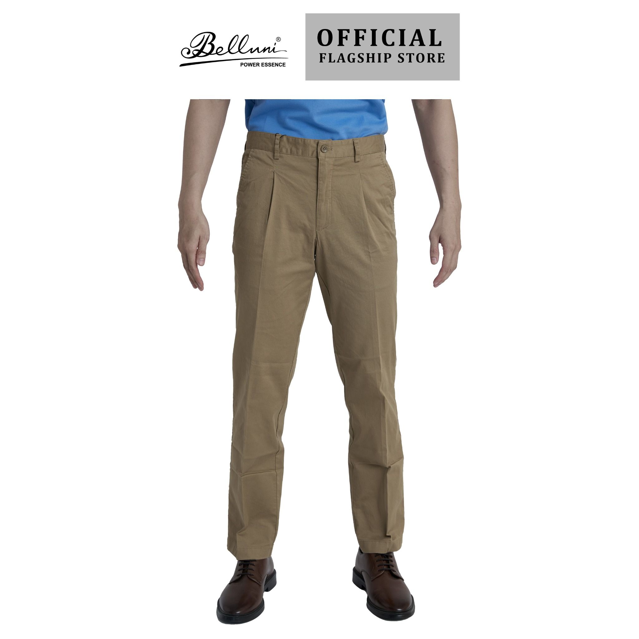  Quần kaki nam công sở hàng hiệu cao cấp BELLUNI - QK1.CMS.BE.026 