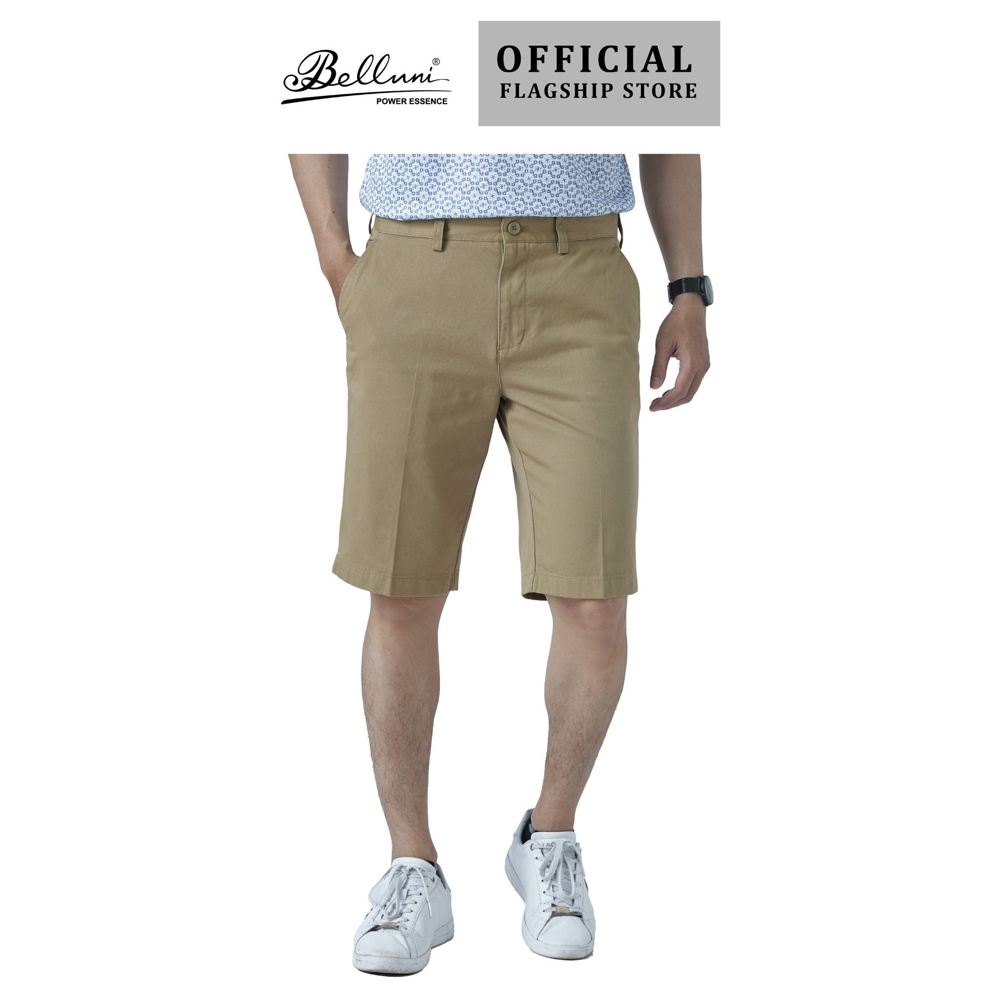  Quần short nam cao cấp Belluni sợi cotton - QS.CM.BE 24 