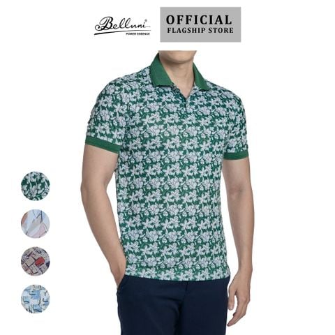 [New Arrival] Áo thun nam Polo BELLUNI vải sợi tre cao cấp - AT.BP.BE 82