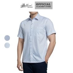  Áo sơ mi nam ngắn tay cao cấp BELLUNI vải sợi tre - ABN.BPS.BE 282 