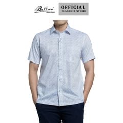  Áo sơ mi nam ngắn tay cao cấp BELLUNI vải sợi tre - ABN.BPS.BE 282 