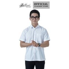  Áo sơ mi nam ngắn tay BELLUNI vải sợi sồi thoải mái thanh lịch - ABN.PML.BE 293 