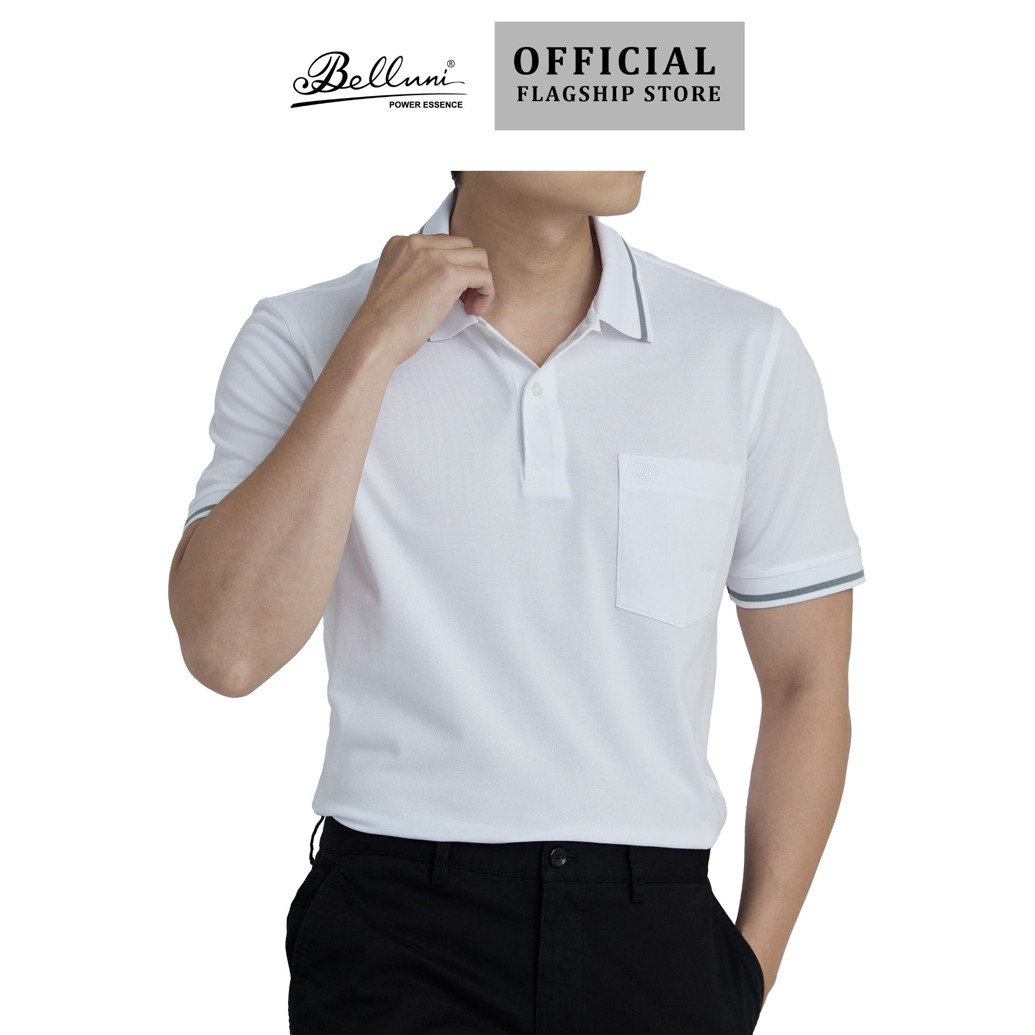  Áo thun nam Polo BELLUNI cao cấp - AT.PCM.BE 81 
