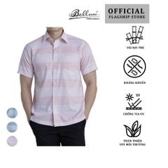  Áo sơ mi nam ngắn tay cao cấp BELLUNI vải sợi tre - ABN.BPS.BE 270 