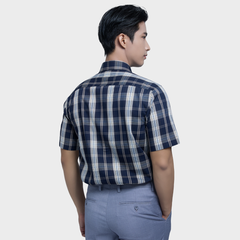  Áo Sơ mi nam ngắn tay cao cấp BELLUNI vải sợi lá - ABN.LP.BE 310 