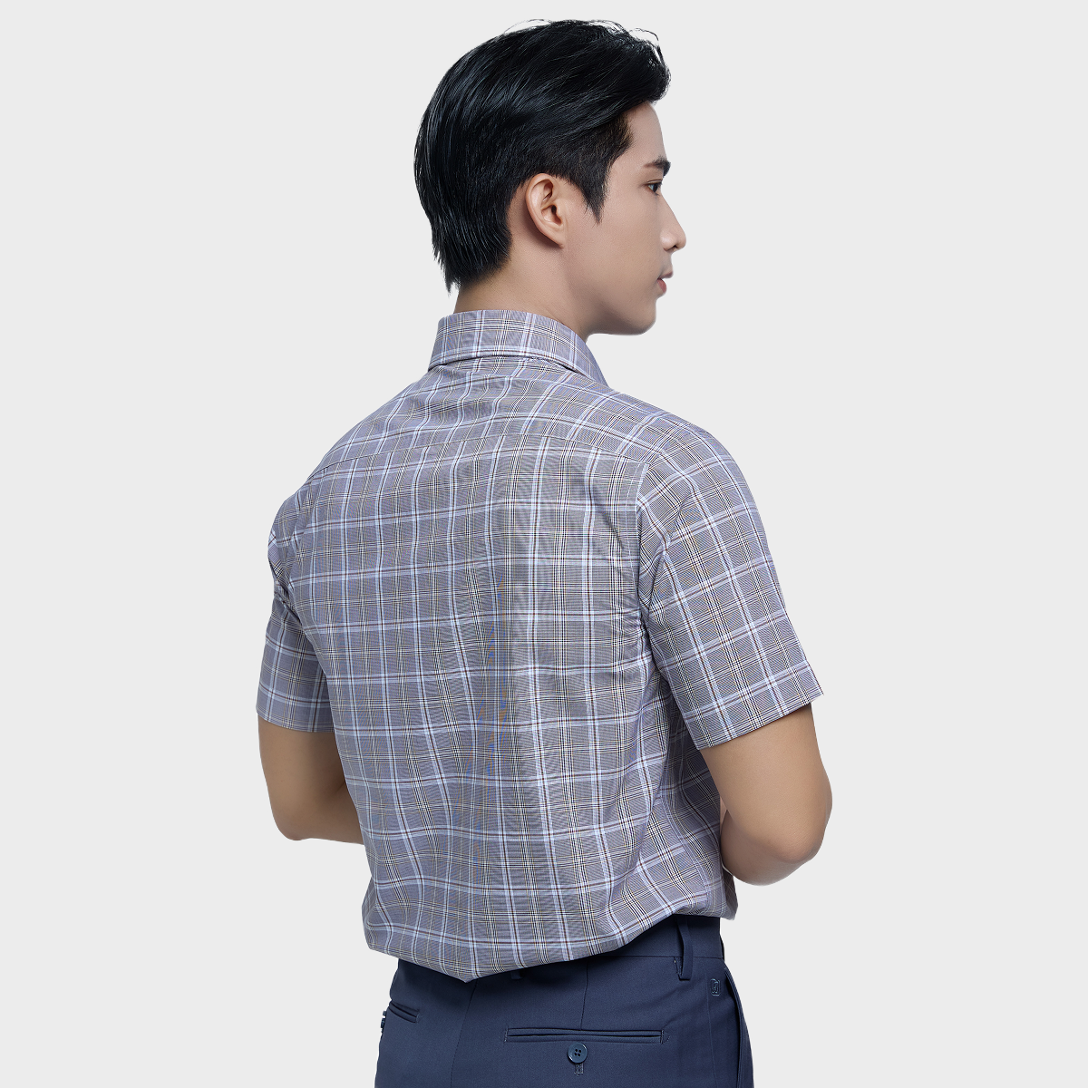  Áo sơ mi nam ngắn tay cao cấp BELLUNI - ABN.BP.BE 304 